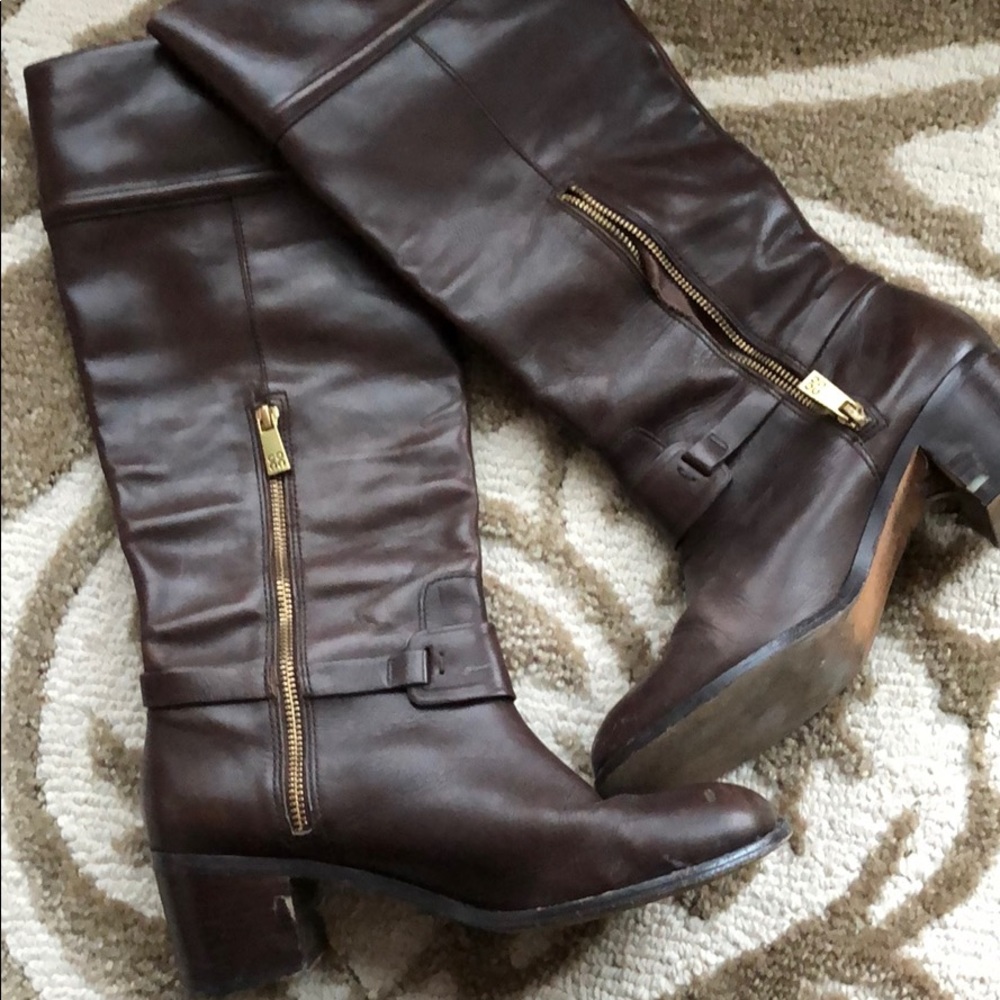 Coach leather brown boots - Picture 2 of 3